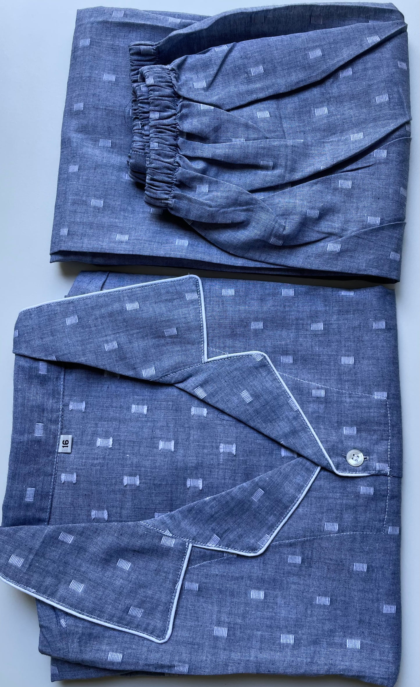 Folded pure cotton pj set for 16-17 yrs teen or young adults