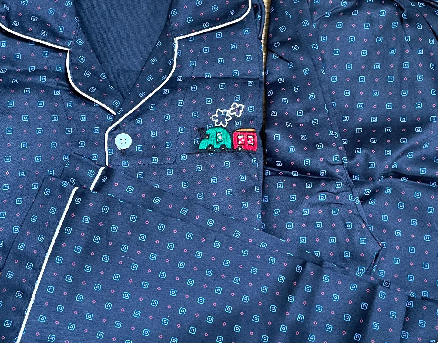 midnight blue pajamas for 6-7yrs boy or girl