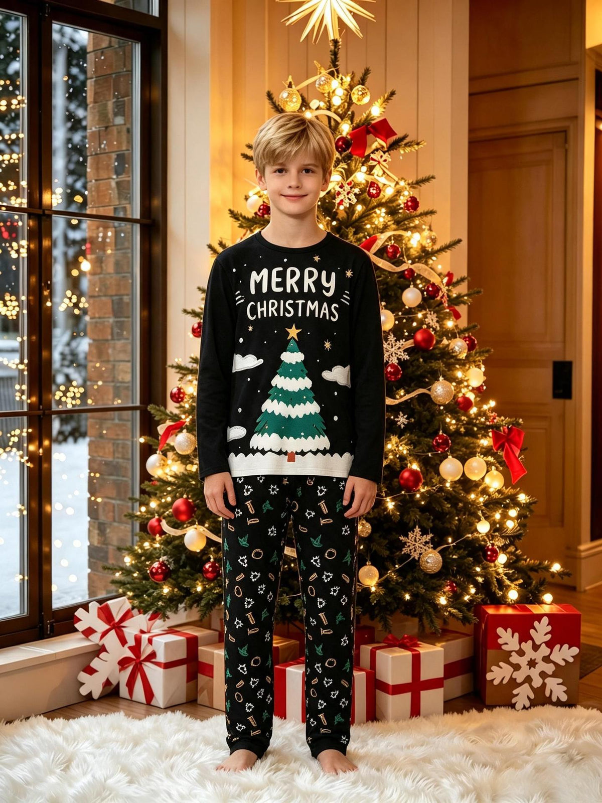 Matching Family Christmas Pajama Sets – Adults & Kids