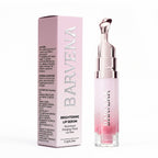 Barvena brightening lip serum with packaging on a white background