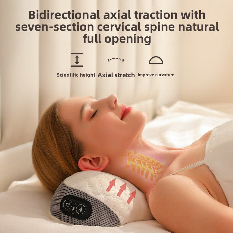 Oreiller de massage électrique pour la nuque et les épaules avec thérapie par la chaleur
