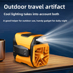 Portable USB Rechargeable Waist Hanging Fan