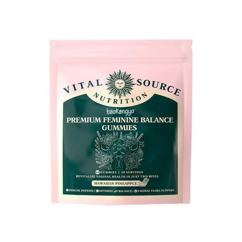 Women’s Balance & Wellness Gummies – Magnesium, Chlorophyll & Moringa | 60 Gummies