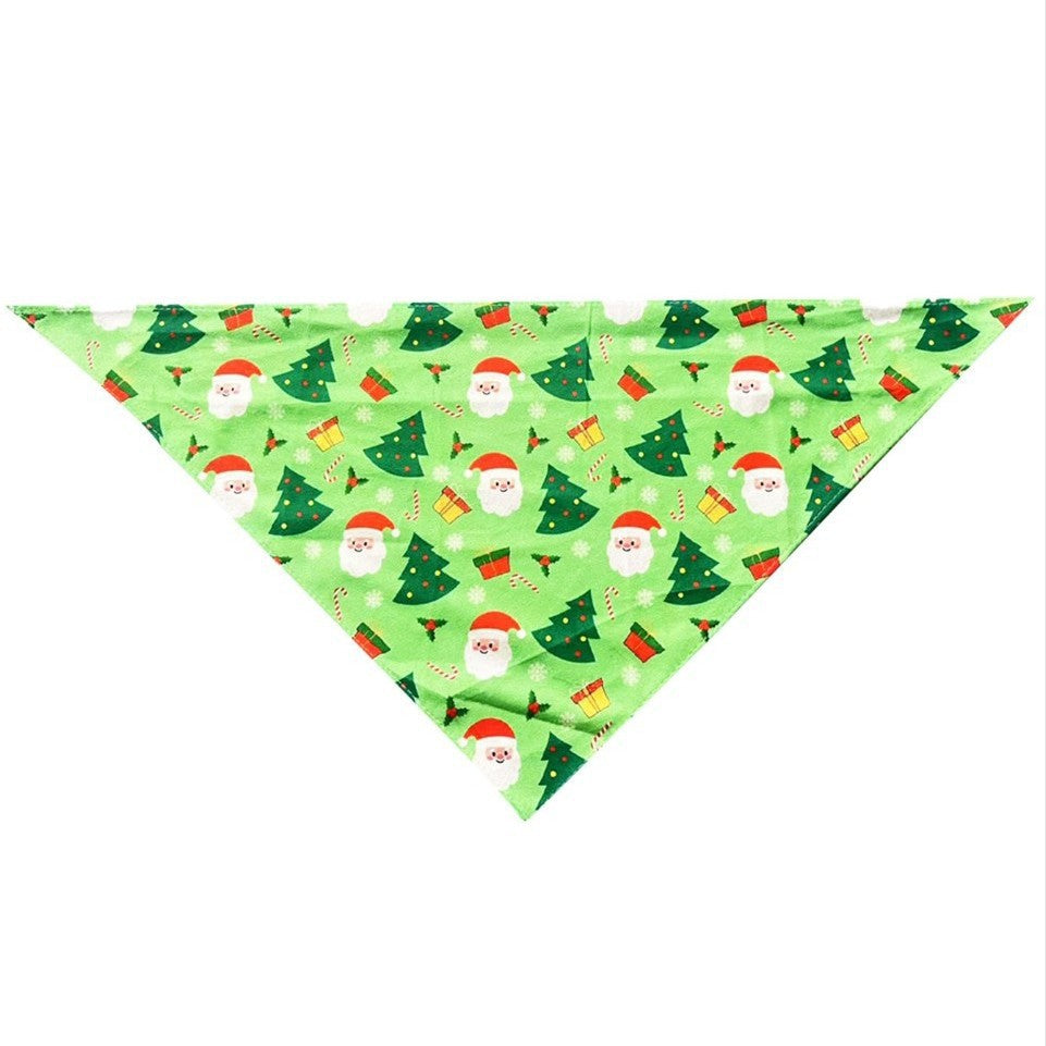 Christmas Pet Bandana for Dogs & Cats – Festive Prints
