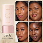 Barbuet CC cream with four women's faces showing different skin tones.