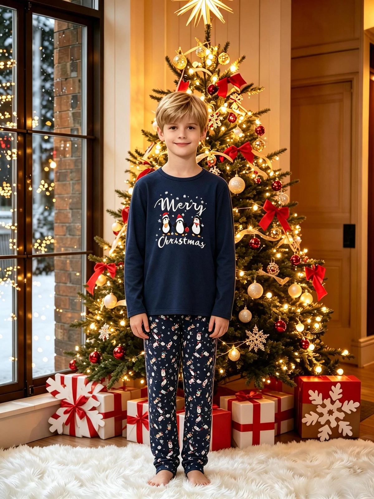 Matching Family Christmas Pajama Sets – Adults & Kids