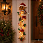 Glowing Christmas Door Hanger