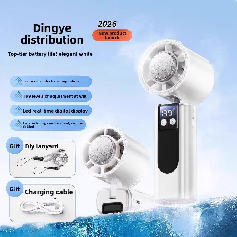 Connected Semiconductor Cooling Handheld Fan