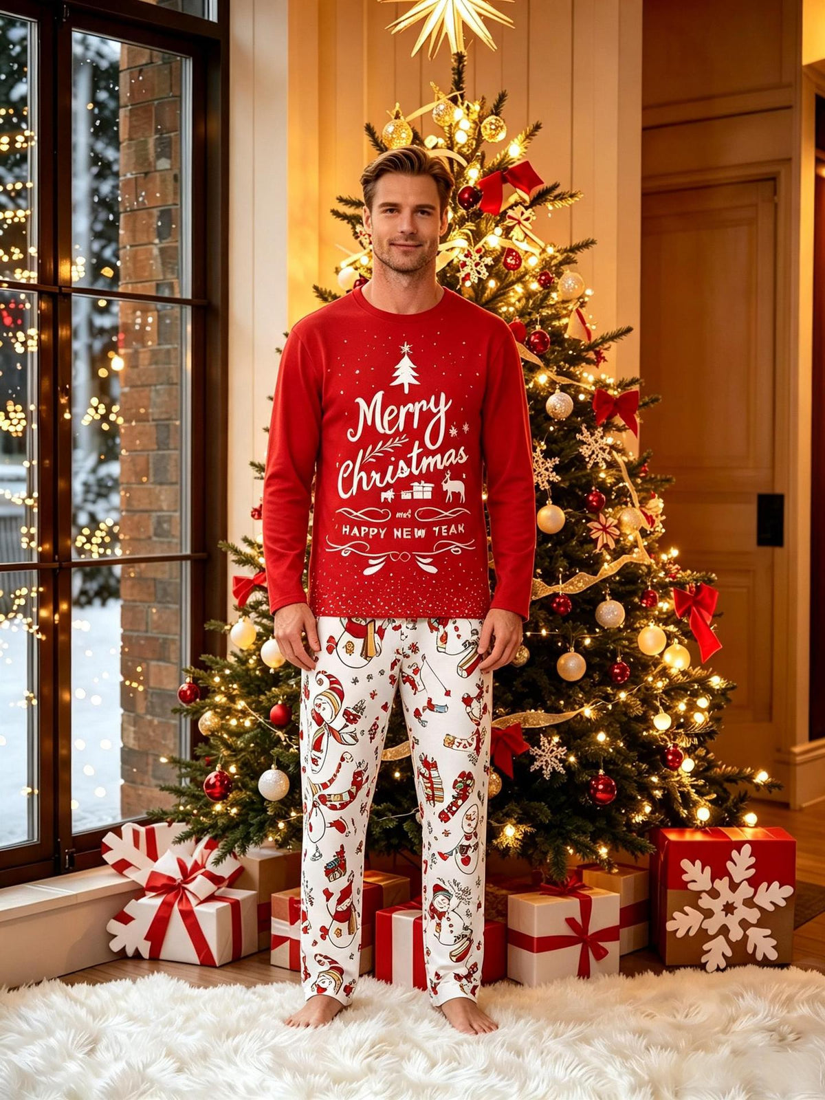 Matching Family Christmas Pajama Sets – Adults & Kids