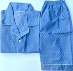 soft cotton pajamas in shorts for men or women small size