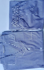 men or women royal blue cotton pajamas short set, medium size