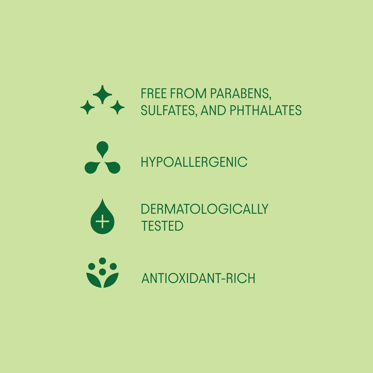 Jiyu Toning pads benefits: free from parabens, sulfates, and phthalates; hypoallergenic; dermatologically tested; and antioxidant-rich.