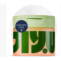 Centella and Niacinamide cleansing pads with eight highlighted skincare ingredients including snail mucin and peptides.