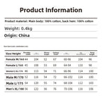 pajama Size Chart for women and men