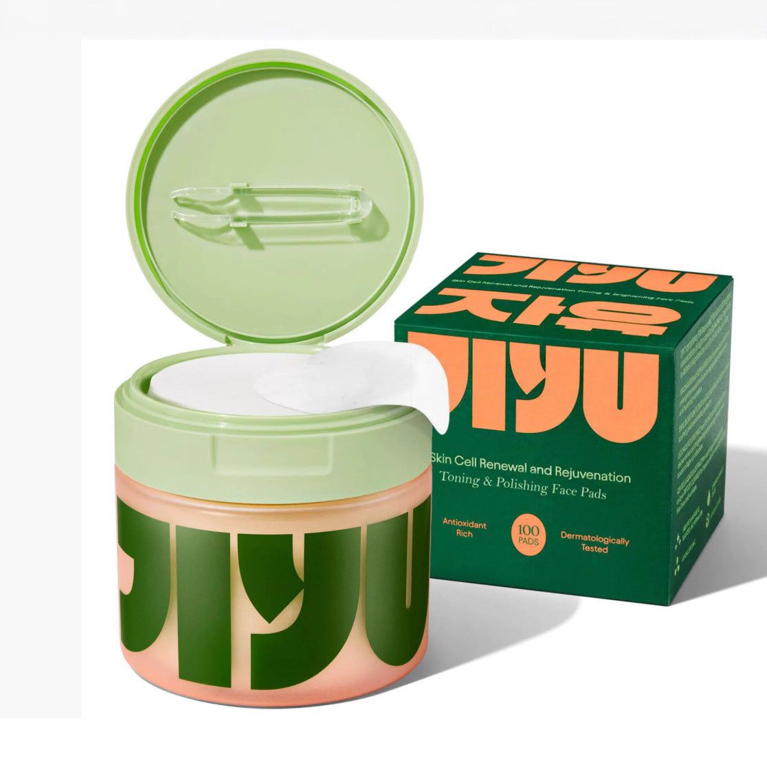 Jiyu facial Toning pads skin renewal