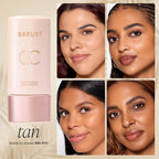 Barubt CC cream with four women's faces showing different skin tones.