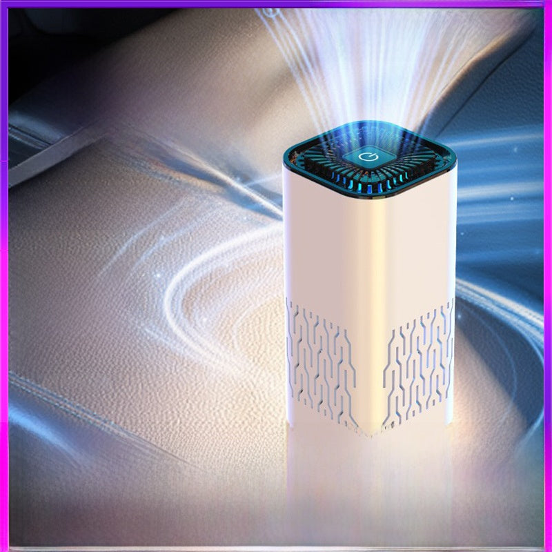 USB powered compact air purifier for car