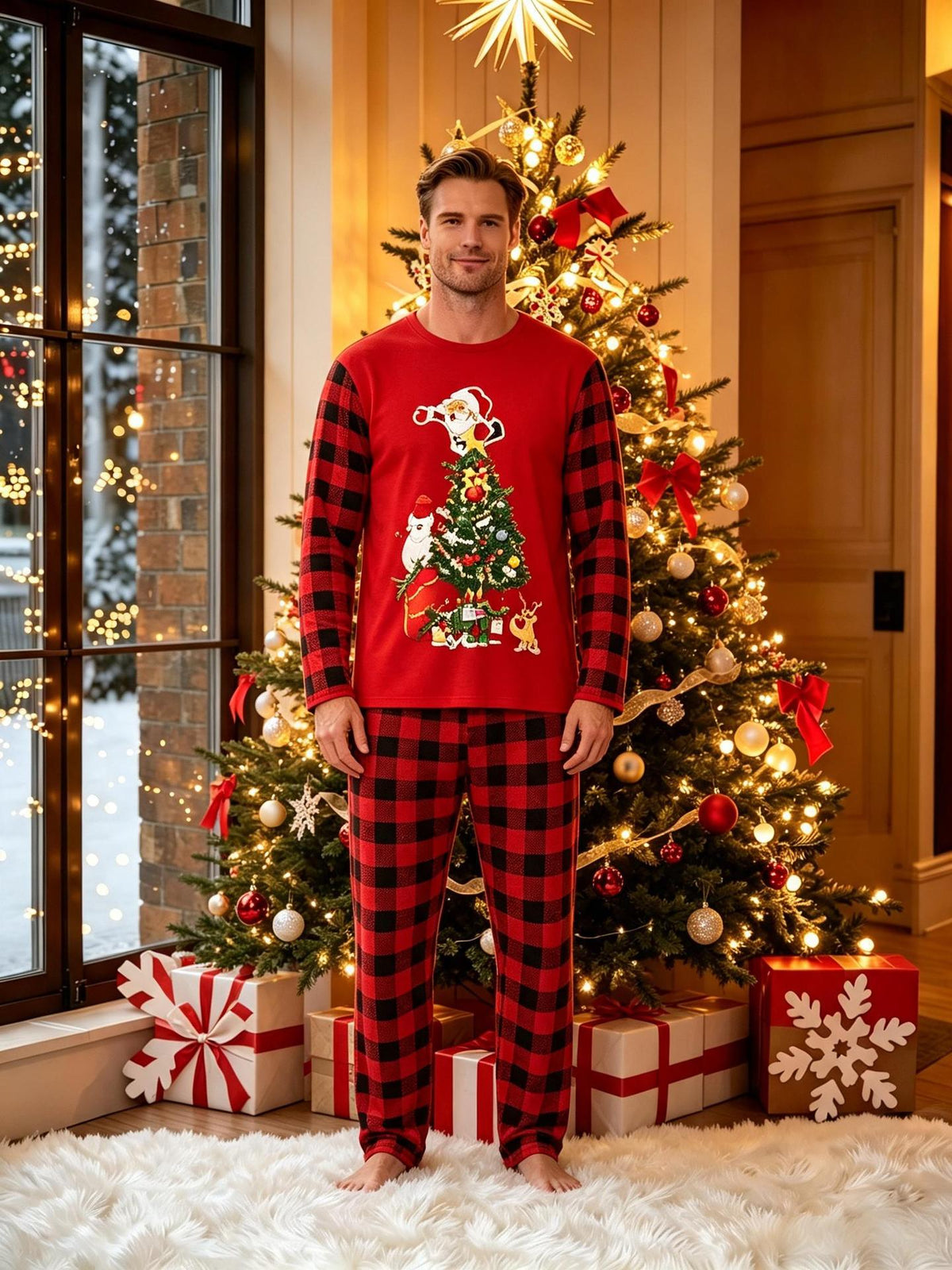 Matching Family Christmas Pajama Sets – Adults & Kids