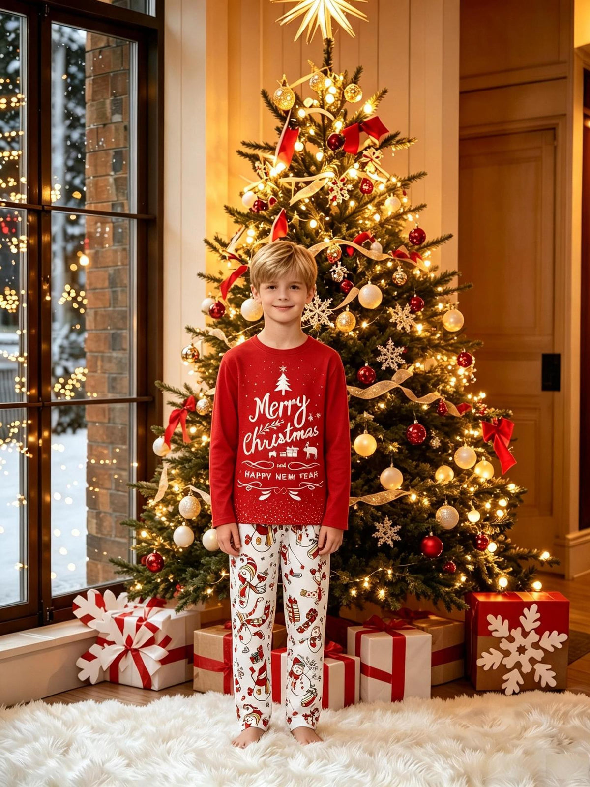 Matching Family Christmas Pajama Sets – Adults & Kids