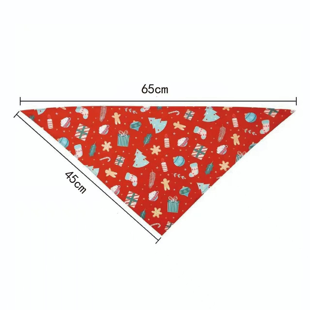 Christmas Pet Bandana for Dogs & Cats – Festive Prints