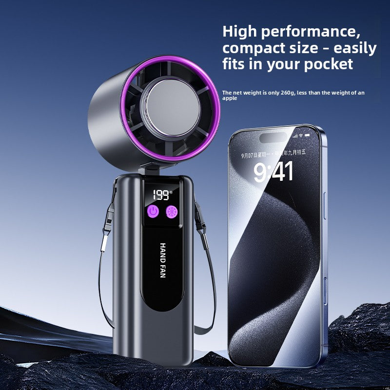 Connected Semiconductor Cooling Handheld Fan
