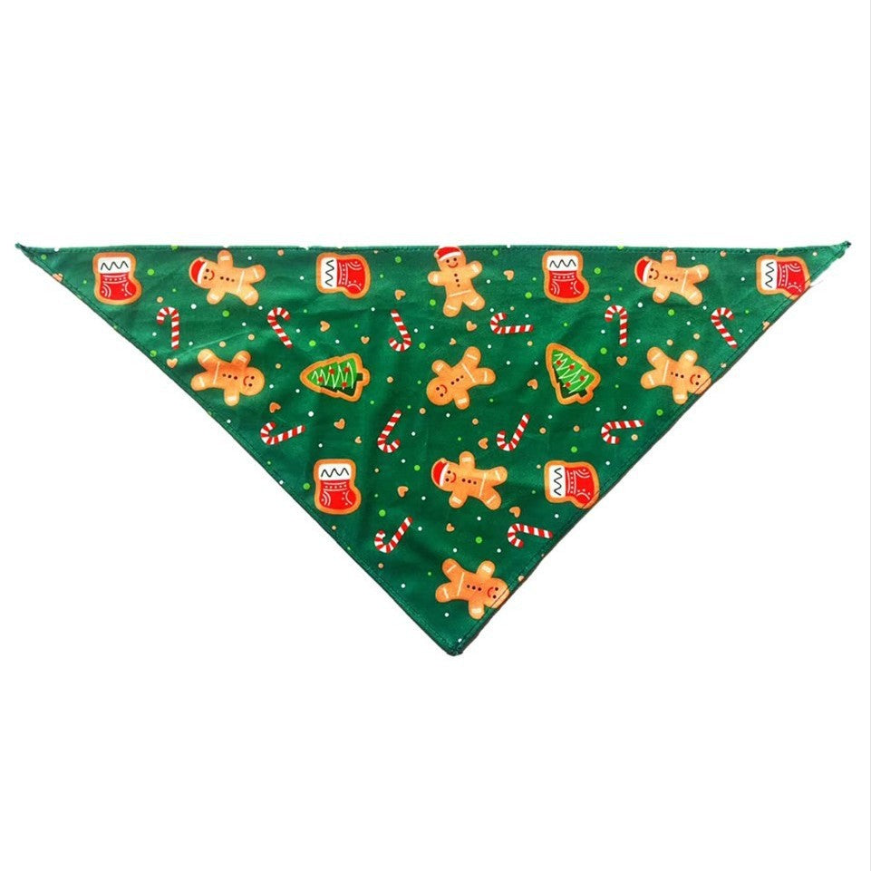 Christmas Pet Bandana for Dogs & Cats – Festive Prints