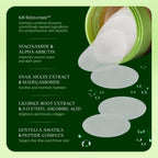 Centella & Niacinamide Clarifying Cleansing Pads – 100 Pads