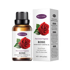 Mejisoo Rose Aromatherapy Essential Oil bottle and packaging on a white background