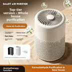 smart air purifier with aromatherapy function and a Type-C power supply